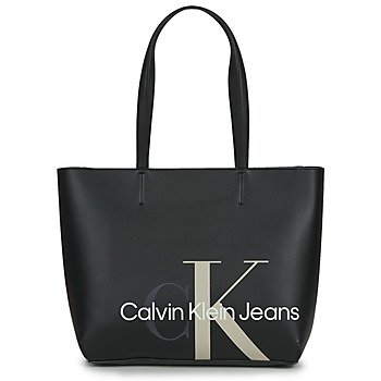 Tašky Žena Veľké nákupné tašky  Calvin Klein Jeans SCULPTED MONO SHOPPER29 Čierna