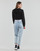 Oblečenie Žena Mikiny Calvin Klein Jeans CONTRAST TAPE MILANO HOODIE Čierna