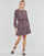 Oblečenie Žena Krátke šaty Tommy Hilfiger VISCOSE F&F KNEE DRESS LS Viacfarebná