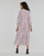 Oblečenie Žena Dlhé šaty Tommy Hilfiger VISCOSE MIDI SHIRT DRESS 3/4 SLV Biela / Modrá / Červená