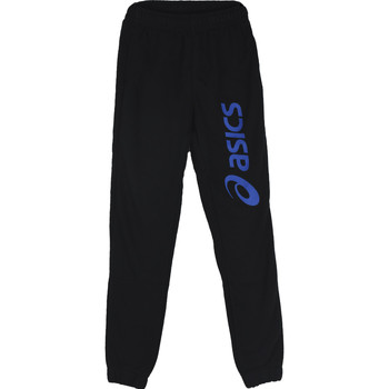 Oblečenie Chlapec Tepláky a vrchné oblečenie Asics Big Logo Sweat Jr Pant Čierna