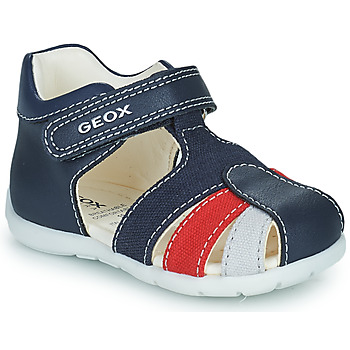 Topánky Chlapec Sandále Geox B ELTHAN BOY C Námornícka modrá / Červená
