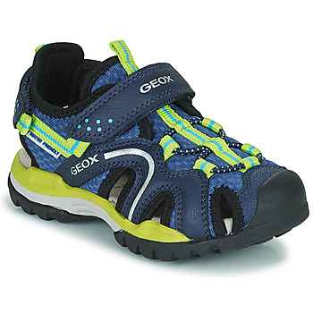 Topánky Chlapec Športové sandále Geox J BOREALIS BOY Modrá / Zelená
