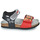 Topánky Chlapec Sandále Geox B SANDAL CHALKI BOY Červená / Modrá