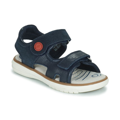 Topánky Chlapec Športové sandále Geox J SANDAL MARATEA BOY Námornícka modrá