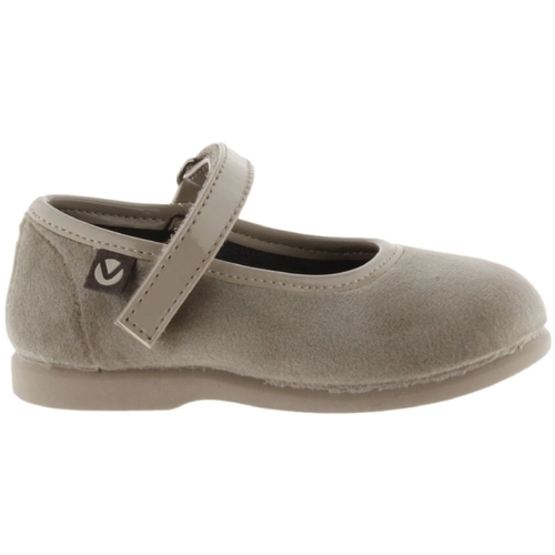 Topánky Deti Derbie Victoria Baby Shoes 02705 - Beige Béžová