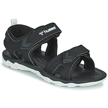 Topánky Deti Športové sandále Hummel SANDAL SPORT JR Čierna