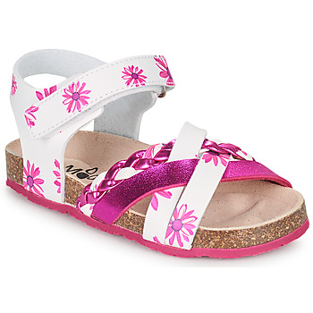 Topánky Dievča Sandále Mod'8 KOENIA Biela / Ružová