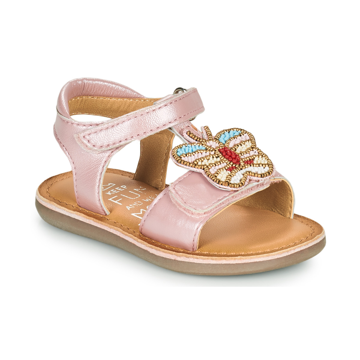 Topánky Dievča Sandále Mod'8 CLOONIMALS Ružová