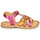 Topánky Dievča Sandále Mod'8 CANISSA Ružová / Oranžová