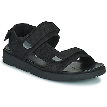 Topánky Muž Športové sandále Geox U XAND 2S Čierna