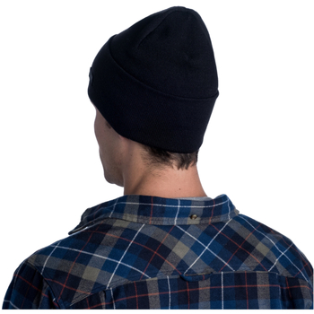 Buff Niels Knitted Hat Beanie Čierna