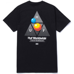 Oblečenie Muž Tričká s krátkym rukávom Huf T-shirt video format tt ss Čierna
