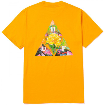 Oblečenie Muž Tričká s krátkym rukávom Huf T-shirt new dawn tt ss Žltá