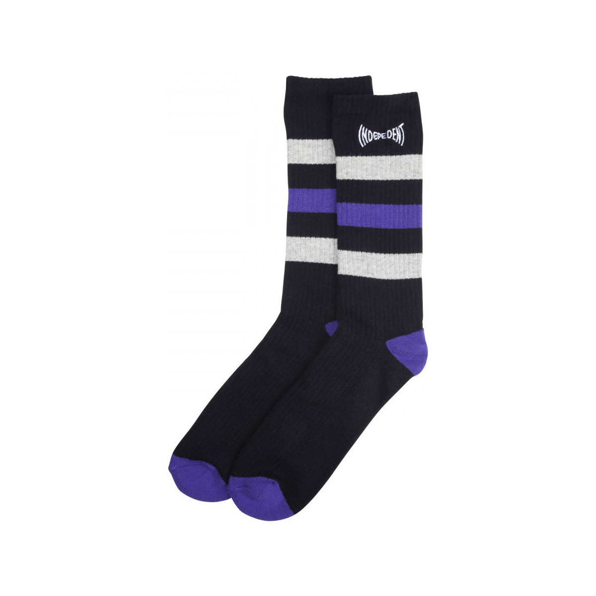 Spodná bielizeň Muž Ponožky Independent Span stripe socks Čierna