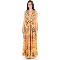 Oblečenie Žena Dlhé šaty Isla Bonita By Sigris Oblečte Sa Naranja