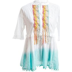 Oblečenie Žena Blúzky Isla Bonita By Sigris Aqua Tričko Multicolor