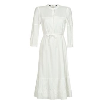 Oblečenie Žena Dlhé šaty Esprit BCI midi dress Biela
