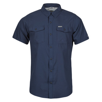 Oblečenie Muž Košele s krátkym rukávom Columbia Utilizer II Solid Short Sleeve Shirt Námornícka modrá