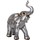Domov Sochy Signes Grimalt Elephant Strieborná