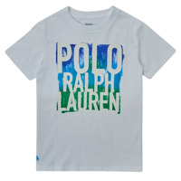 Oblečenie Chlapec Tričká s krátkym rukávom Polo Ralph Lauren GIMMO Biela