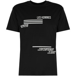 Oblečenie Muž Tričká s krátkym rukávom Les Hommes  Čierna
