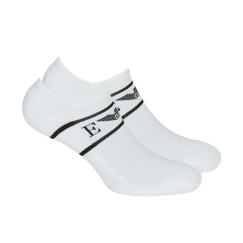 Spodná bielizeň Muž Kotníkové ponožky Emporio Armani 2R300-306228-00010 Biela / Biela