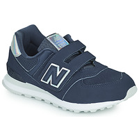 Topánky Dievča Nízke tenisky New Balance 574 Námornícka modrá
