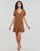 Oblečenie Žena Krátke šaty Billabong Day trippin Svetlá karamelová