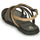 Topánky Dievča Sandále Bullboxer ALM017F1S-BKCA Čierna / Hnedá