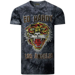 Oblečenie Muž Tričká s krátkym rukávom Ed Hardy - Los tigre t-shirt black Čierna