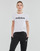 Oblečenie Žena Tričká s krátkym rukávom Adidas Sportswear LIN T-SHIRT Biela / Čierna