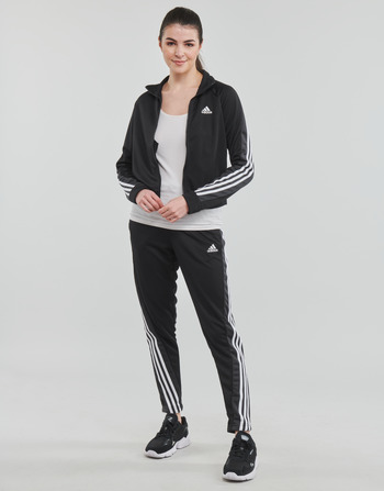 Oblečenie Žena Súpravy vrchného oblečenia adidas Performance TEAMSPORT TRACKSUIT Čierna / Šedá karbónová