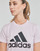 Oblečenie Žena Tričká s krátkym rukávom adidas Performance BL T-SHIRT Almost / Ružová / Čierna