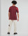 Oblečenie Muž Tričká s krátkym rukávom adidas Performance FI 3 Stripes Tee Shadow / Červená