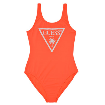 Oblečenie Dievča Plavky jednodielne Guess CHANGO Oranžová