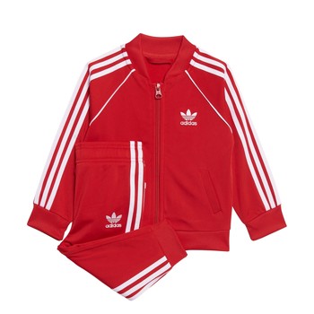 Oblečenie Deti Komplety a súpravy adidas Originals SST TRACKSUIT Červená