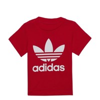 Oblečenie Deti Tričká s krátkym rukávom adidas Originals TREFOIL TEE Červená