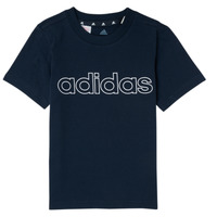 Oblečenie Chlapec Tričká s krátkym rukávom adidas Performance LYZEO Námornícka modrá