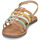 Topánky Dievča Sandále Gioseppo BASKIN Svetlá telová / Viacfarebná