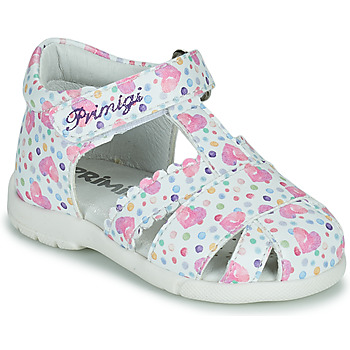 Topánky Dievča Sandále Primigi 1909422 Biela / Viacfarebná