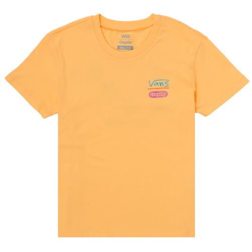 Oblečenie Dievča Tričká s krátkym rukávom Vans VANS X CRAYOLA CREW Žltá