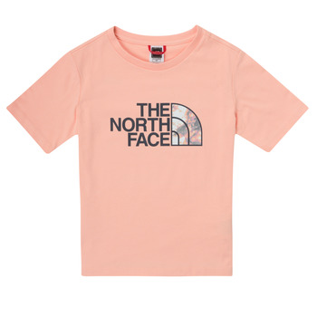 Oblečenie Dievča Tričká s krátkym rukávom The North Face EASY RELAXED TEE Ružová