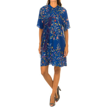 Oblečenie Žena Krátke šaty Desigual 18WWVW16-5000 Modrá