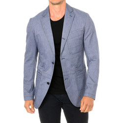Oblečenie Muž Saká a blejzre G-Star Raw D01241-7622-82-RINSED Modrá