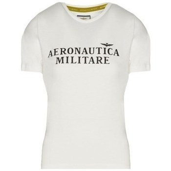 Oblečenie Žena Tričká s krátkym rukávom Aeronautica Militare TS1914DJ49673004 Biela