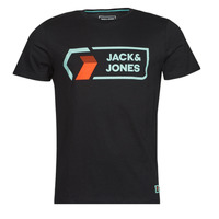 Oblečenie Muž Tričká s krátkym rukávom Jack & Jones JCOLOGAN Čierna