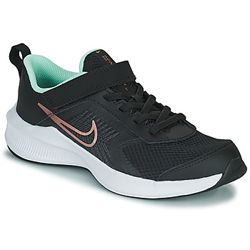 Topánky Deti Bežecká a trailová obuv Nike Nike Downshifter 11 Čierna