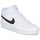 Topánky Muž Členkové tenisky Nike Nike Court Vision Mid Next Nature Biela / Čierna