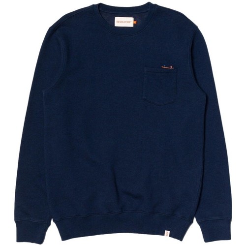 Oblečenie Muž Mikiny Revolution Sweatshirt 2678 Seasonal Can - Navy Mel Modrá